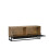 Creative Furniture Ripple 100cm TV Unit - Oak & Black Modern Fluted Design 7