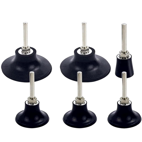 Quick-Change Sanding and Polishing Pad Set 1/4 inch Shank