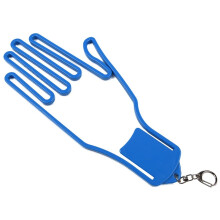 Golf Gloves Stretcher Holder Frame Plastic Blue 1 Pc