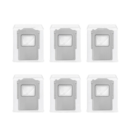6er-Pack Ersatz-Staubbeutel kompatibel mit DJI ROMO Roboterstaubsaugern