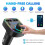 Bluetooth Car Wireless Transmitter Adapter with 2 USB Ports 2