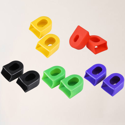 Bicycle Crank Arm Cases Red 10 Pieces