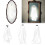 Removable Mysterious Figure Stickers Set 12 pcs 3