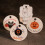 Halloween Tags Kraft Paper with String 50 Pcs 2