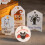 Halloween Tags Kraft Paper with String 50 Pcs 3