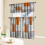 Kitchen Curtain Tiers and Valances Set Orange Beige 6