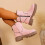 Women's Snow Boots Pink Size 9 5
