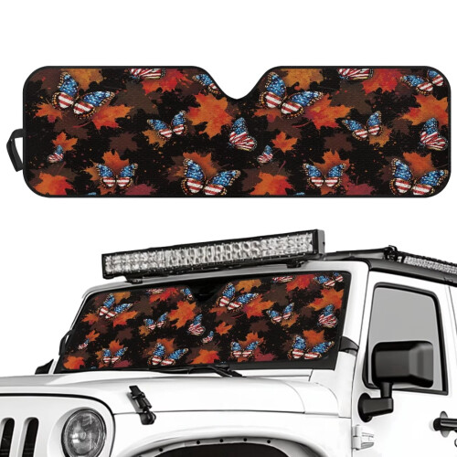 Foldable Windshield Sun Shade Aluminum Foil 1 pc 1