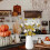 Artificial Pumpkin Branch with Maple Leaves and Berries 10 6