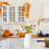 Artificial Pumpkin Branch with Maple Leaves and Berries 10 4