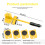 Furniture Lift Mover Tool Set Adjustable Height Lever 4 6