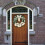 Artificial Christmas Wreath Green with White Lights Pine 5