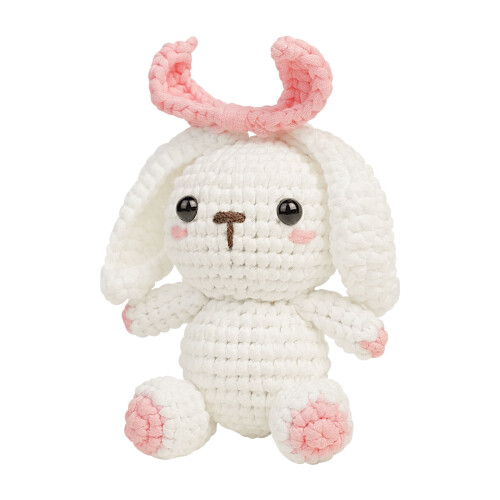 Crochet Starter Kit for Beginners with Tools and Tutorials