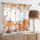 Fall Curtains Farmhouse Thanksgiving Yellow Orange Maple 2