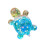 Exploding Flash Turtle Toy Blue 2.36x3.54 Inch 1