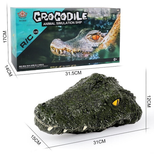 Multicolor RC Racing Boat Alligator Simulation 24G 2