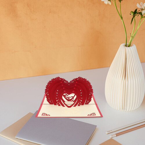 Heart Shaped Memorial Gift Set 2 Pieces 2