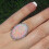 Opolski Fashion Women's Oval Artificial Opal Ring 7