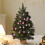 Mini Shatterproof Christmas Balls Pink Glitter 24 pcs 4