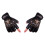 PU Leather Studded Half-Finger Motorcycle Gloves 1