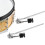 Cymbal Arm Clamp Metal Silver 1 Pack 3