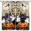 Halloween Blackout Curtains Pumpkin Pattern 42x54 in 1