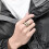 Cubic Zirconia Inlay Rotatable Ring Gold Size 11 4