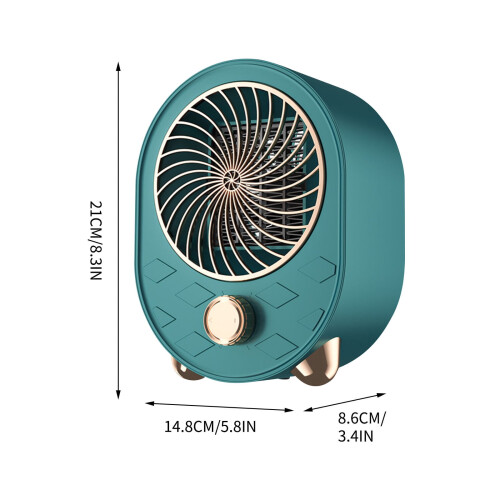 Portable Electric Space Heater Energy Efficient 1 Unit 2