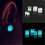 Unisex Glow-in-Dark Double Flared Saddle Plug 20g 3