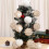 Flocked White Christmas Balls 12 Pack 5