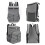 Insulated Thermal Cooler Backpack Waterproof Grey 3