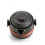 Black Pottery Tea Set with 1 Pot and 2 Cups 6