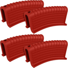 Silicone Pan Handle Covers Heat-Resistant Nonslip 4 Pcs