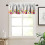 Pink Floral Window Valance for Home Decor 1 Panel 54 x 18 2