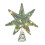 Christmas Tree Topper Gold Hollow Star 1pc 2