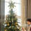 Christmas Tree Topper Gold Hollow Star 1pc 4