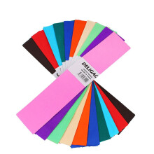 Crepe Paper Rainbow Decorations DIY Wrapping Sheets 10 pcs
