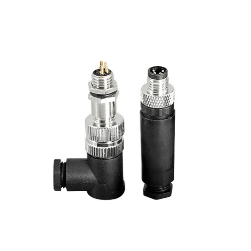 M8 Sensor Connector Panel Back Mount Waterproof Flange 2