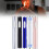 (Blue)Metal Electric Flameless Cigarette Lighter Plasma Windproof Usb Recharge Lighter 7
