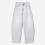 Women's Light Blue High-Waisted Straight-Leg Jeans 3