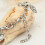 Sterling Silver Elephant Charm Bracelet 9 inches 5
