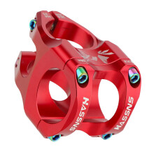 Bike Stem Replacement 31.8mm Short 28.6mm 1-1/8 Inch Red