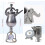 Mini Hand Popcorn Machine 304 Stainless Steel 1 Unit 5