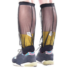 Camping Anti-Bite Leggings Mesh Breathable Black
