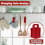 Silicone Pan Handle Covers Heat-Resistant Nonslip 4 Pcs 6