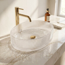 Countertop Basin Rea Mirella Transparent