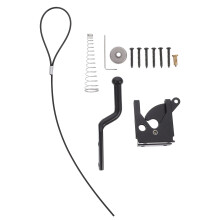 Self-Locking Gate Lock for Fence Shed