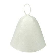Wool Sauna Hat for Steam Bath and Shower Use