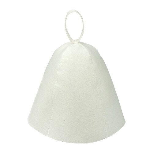Wool Sauna Hat for Steam Bath and Shower Use