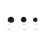 Black Silicone Replacement Ear Tips for Anker Soundcore R50i/P20i Bluetooth Earbuds - 6 Pack 2